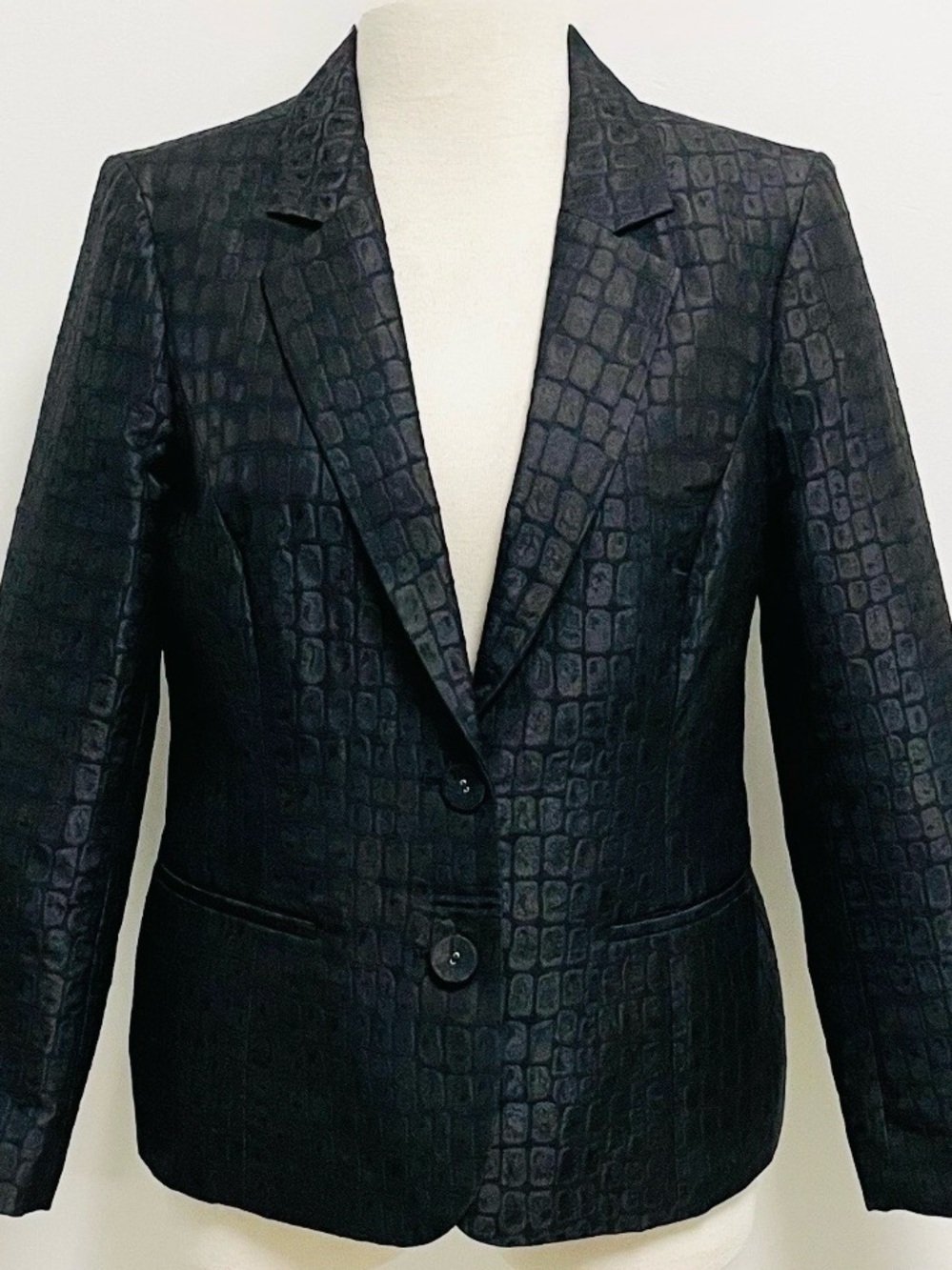 Chicos Sephia Croc Blazer